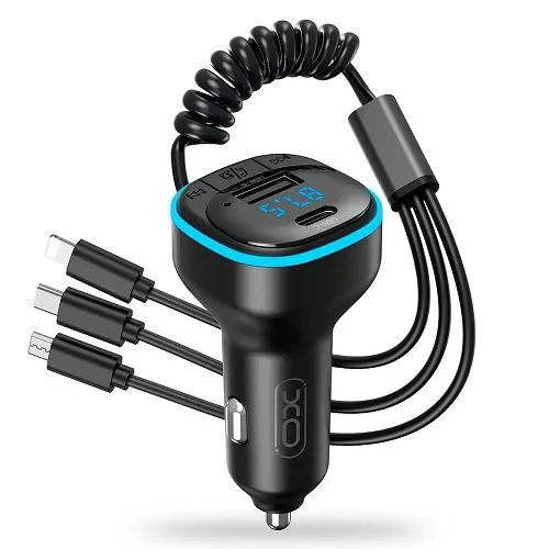 XO FM Transmiter BCC07 + USB Data kabl 3in1