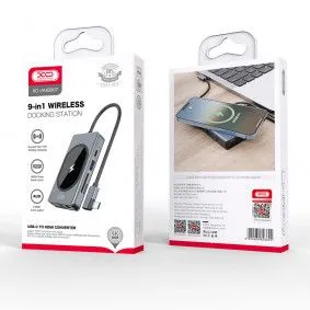 XO HUB 007 9in1 Multifunctional Wireless Docking