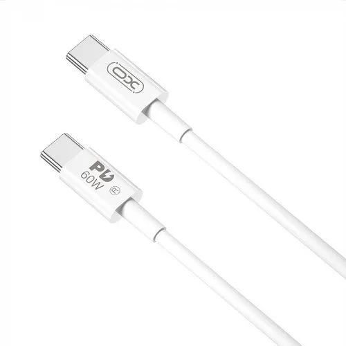 XO Kabl NB-Q190B Type-C na Type-C 60W, 2m, bela