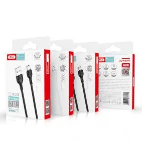 XO Kabl NB200 USB Lightning 2.1A 1M, bela