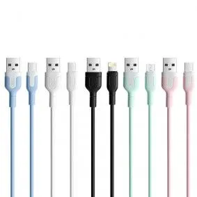 XO Kabl NB212 USB Type-C 2.1A/ zelena