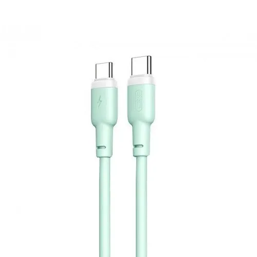 XO Kabl Tip C na Tip C 60W NB208B 1m, zelena