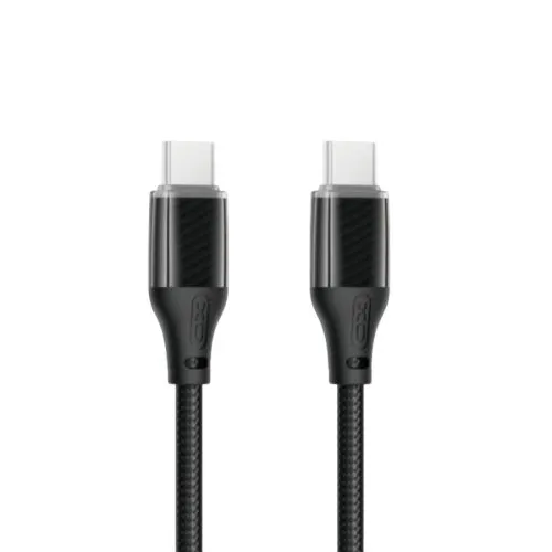 XO Kabl USB-C na USB-C NB-Q291B/ 60W/ 1m/ crna