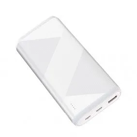 XO Power bank PR150, PD20W+QC18W fast charging 20000mAh, bela