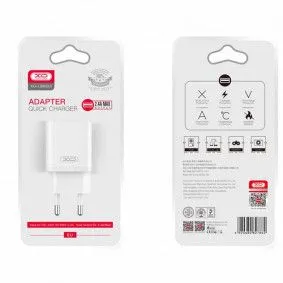 XO Punjač kućni L99 Adapter Quick Charger 2.4A Max/ bela