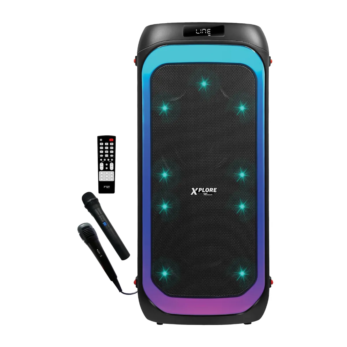 XPLORE Bežični Bluetooth zvučnik sa dva mikrofona XP8811 HAVANA 4/ crna