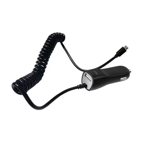 XWAVE Auto punjač USB i Micro USB, C21, 1A