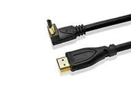 XWAVE Kabl NT005 HDMI 4K, ugaoni konektora 90, pozlaćen, 3m