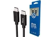 XWAVE Kabl Tip-C muški na Tip-C muški 1m, crna
