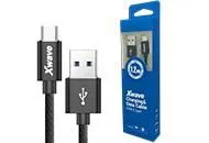XWAVE Kabl USB Tip C muški na Tip A muški 1.2m 3A/ PVC/ crna