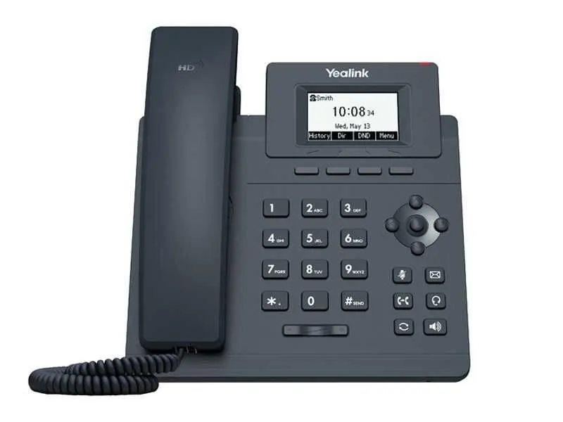 YEALINK Zični telefon SIP-T30P, crna