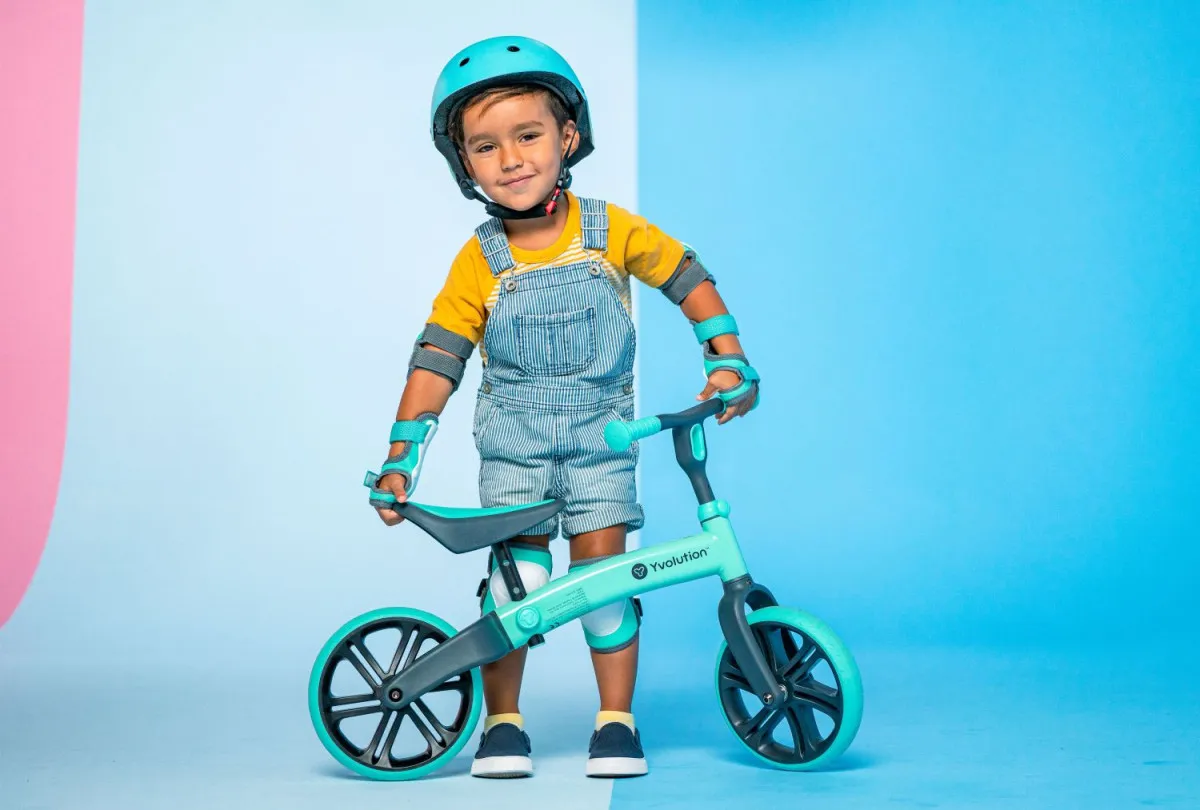 YVOLUTION Balans bicikl Velo Junior zelen