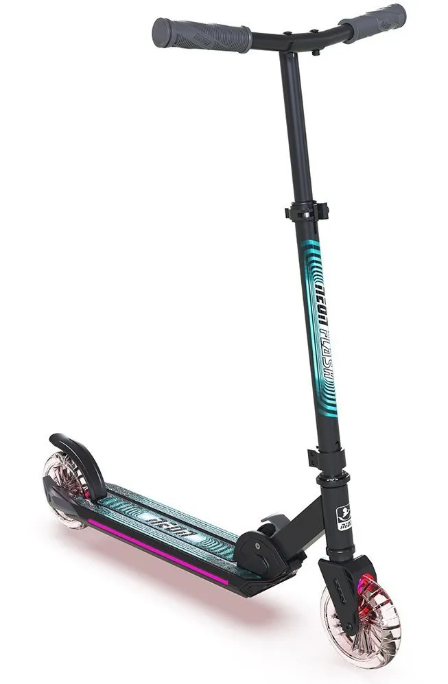 YVOLUTION Trotinet Neon Flash svetleći