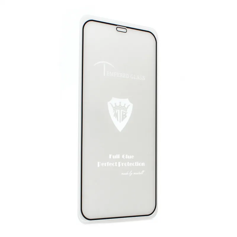 Zastitno staklo Tempered Glass 2.5D full glue za iPhone 12/12 Pro 6.1 crni