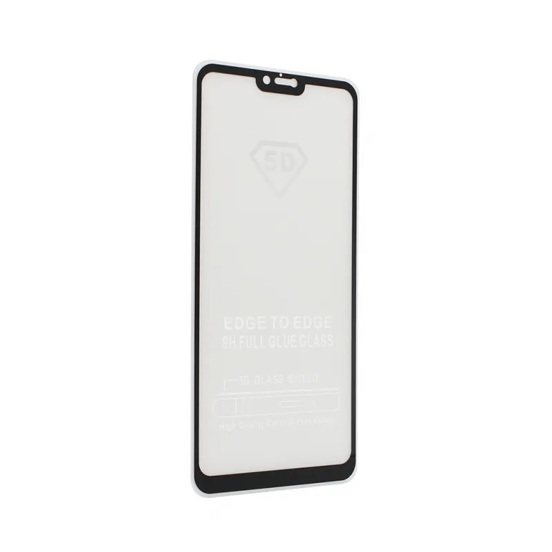 Zastitno Staklo Tempered glass 2.5D full glue za Xiaomi Redmi Note 6 crni