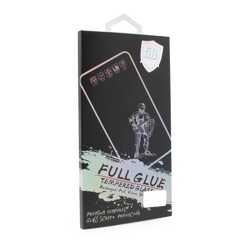 Zastitno Staklo Tempered glass 5D za Xiaomi Redmi Note 9 crni