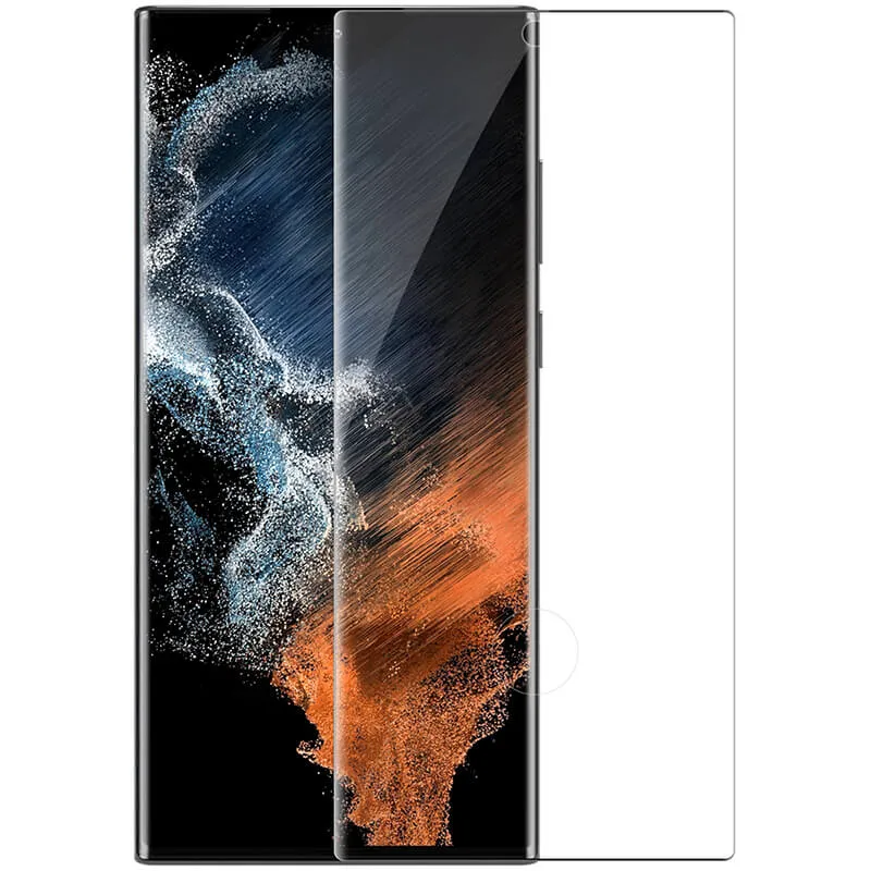 Zastitno staklo Tempered Glass Nillkin 3D CP+Max za Samsung S908B Galaxy S22 Ultra 5G crni