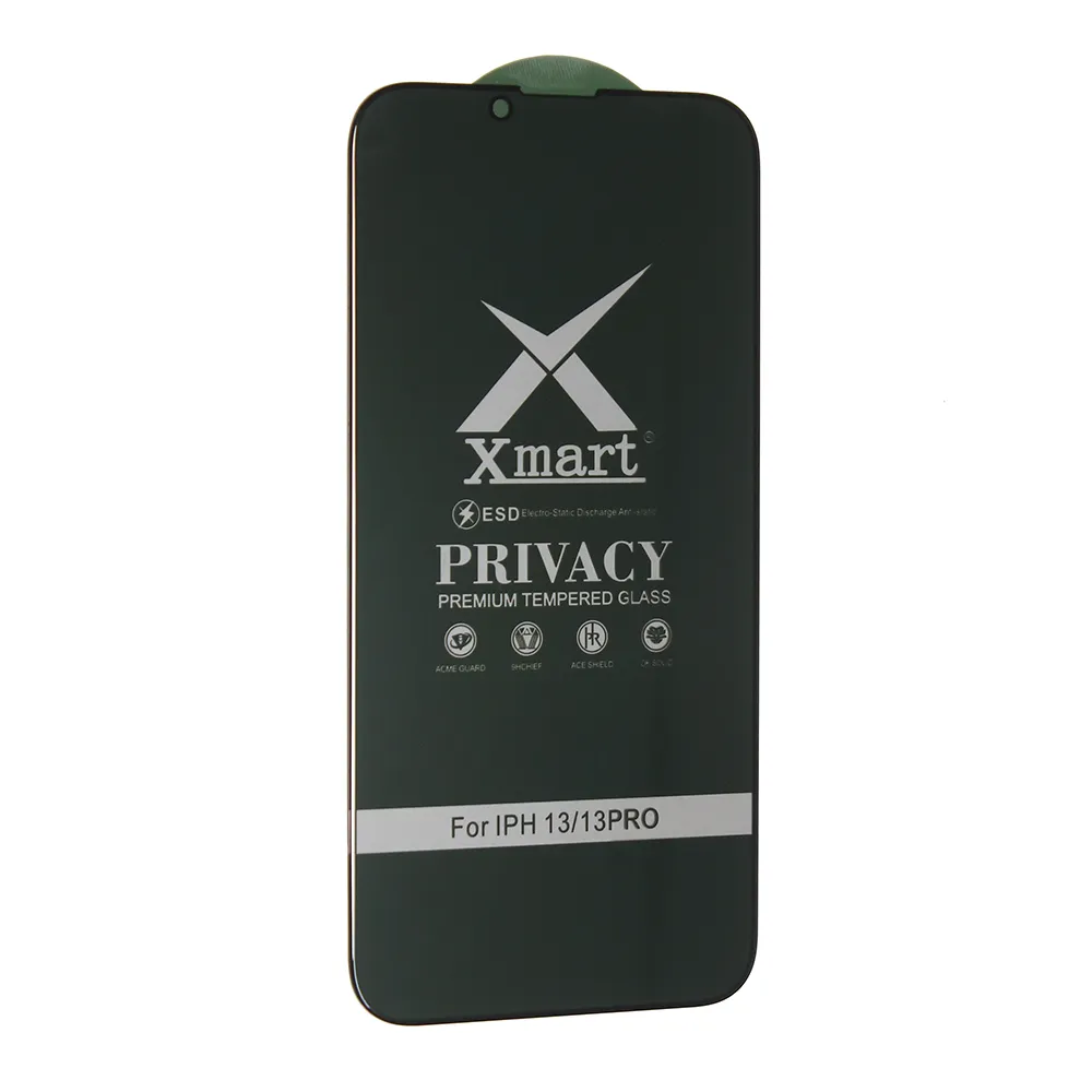Zastitno Staklo Tempered glass X mart 9D Privacy za iPhone 13/13 Pro/14/16e 6.1
