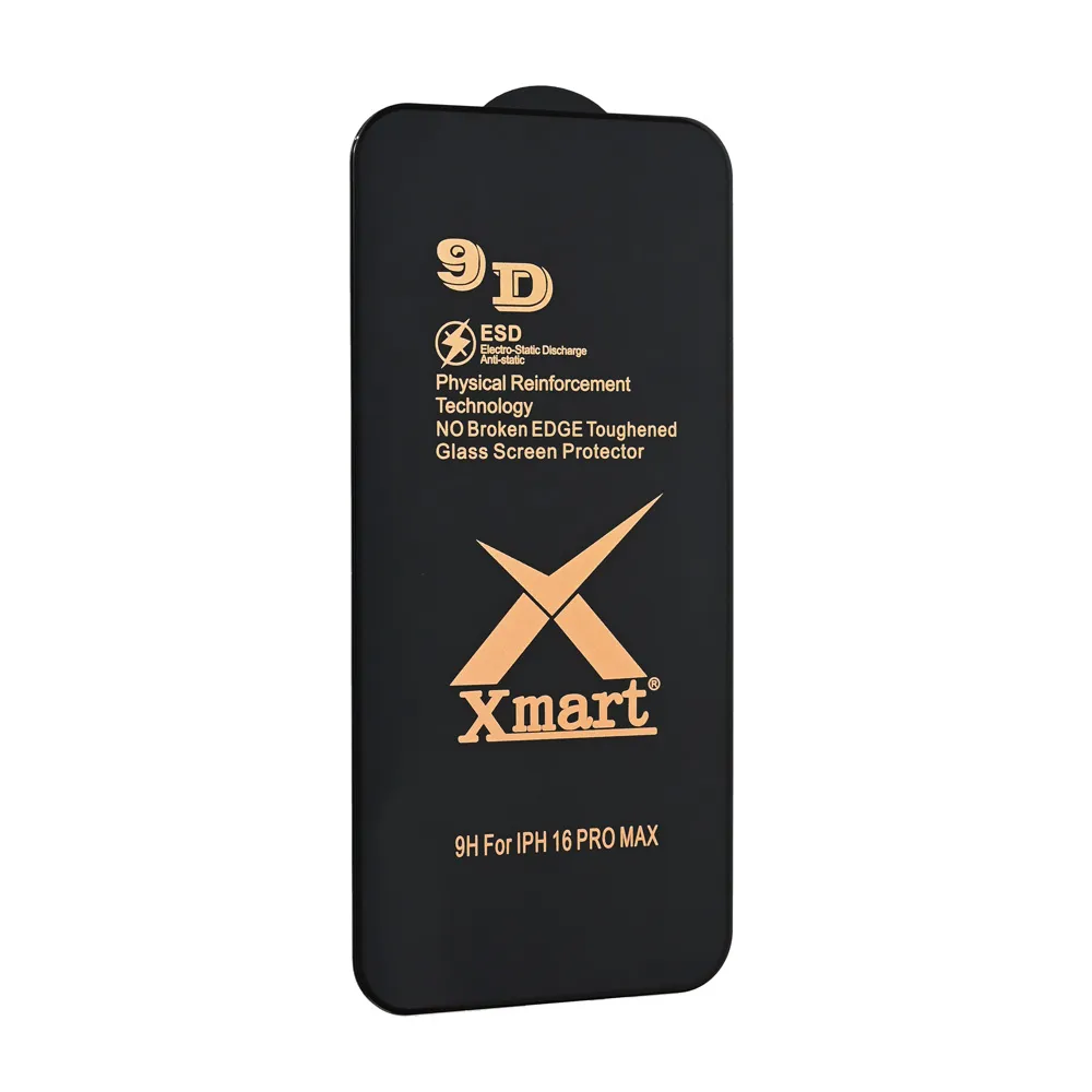 Zastitno Staklo Tempered glass X mart 9D za iPhone 16 Pro Max 6.9