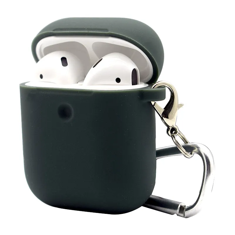 Zaštitna futrola za Airpods maslinasto zelena
