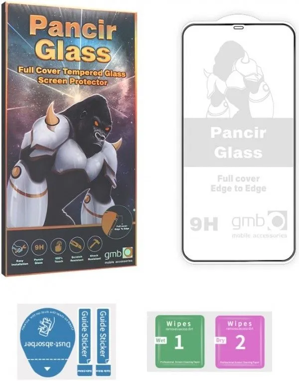 Zaštitno staklo Pro PancirGlass full cover, full glue, 033mm za 14 Pro IPHONE MSG10-14