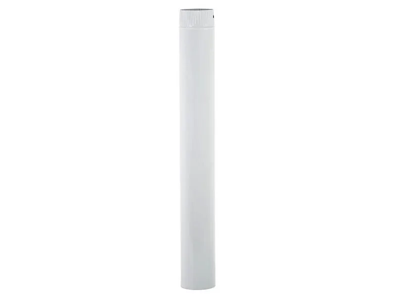 ZEMINI Emajlirana dimna cev 1000mm fi120/ bela