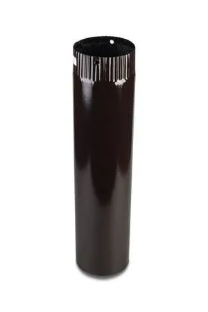 ZEMINI Emajlirana dimna cev 1000mm fi120/ braon
