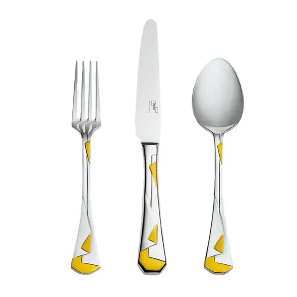 ZEPTER Delimično pozlaćen set za desert 18/1 Kimono