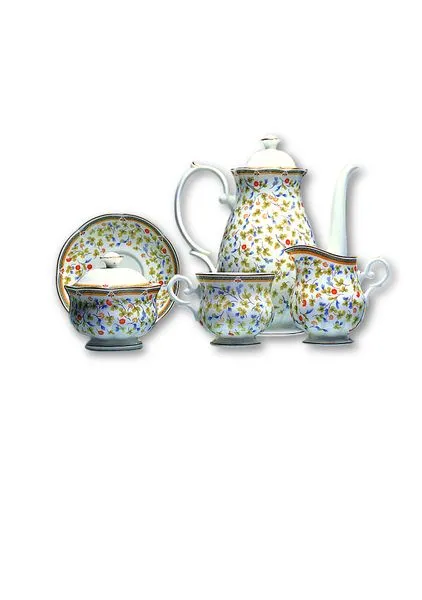 ZEPTER Set za kafu za 6 osoba Flora