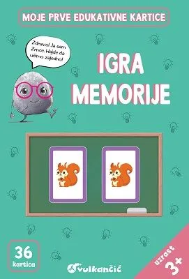 Zrnce kartice – Igra memorije – latinica