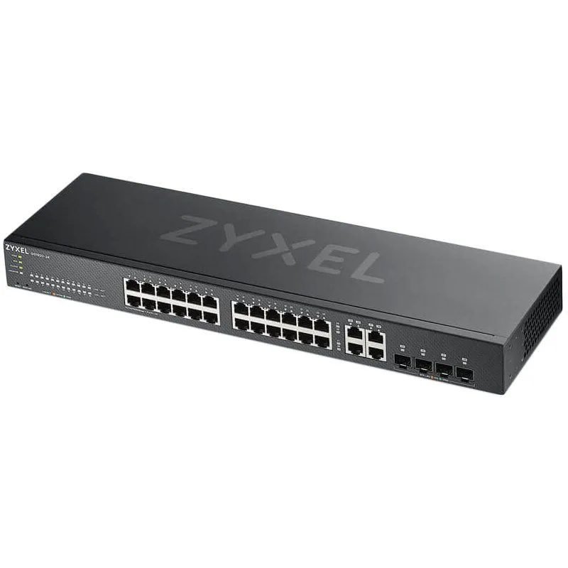 Zyxel GS1920-24HPv2 28 Port Smart Managed PoE Switch