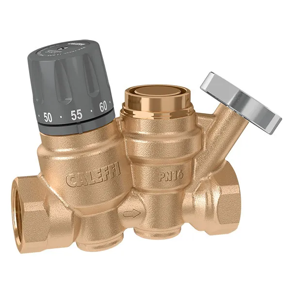 CALEFFI Termostatski regulator za krugove recirkulacije 116, 1"