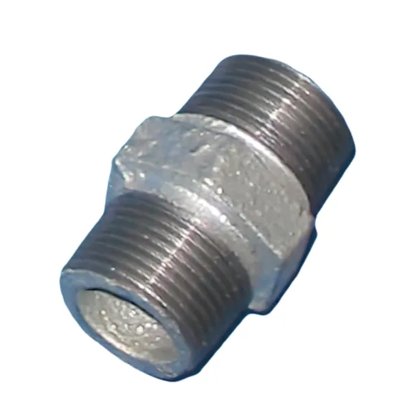 Nipl dupli Zn 6/4"