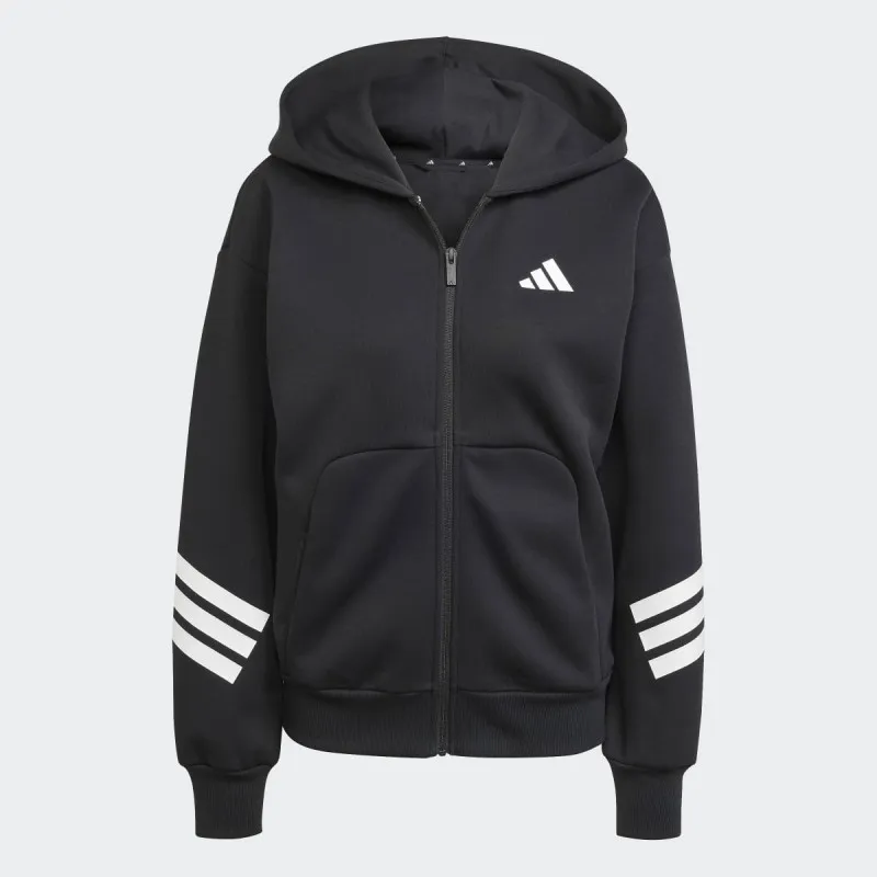 DUKS ADIDAS FUTURE ICONS 3-STRIPES FULL-ZIP HOODIE W