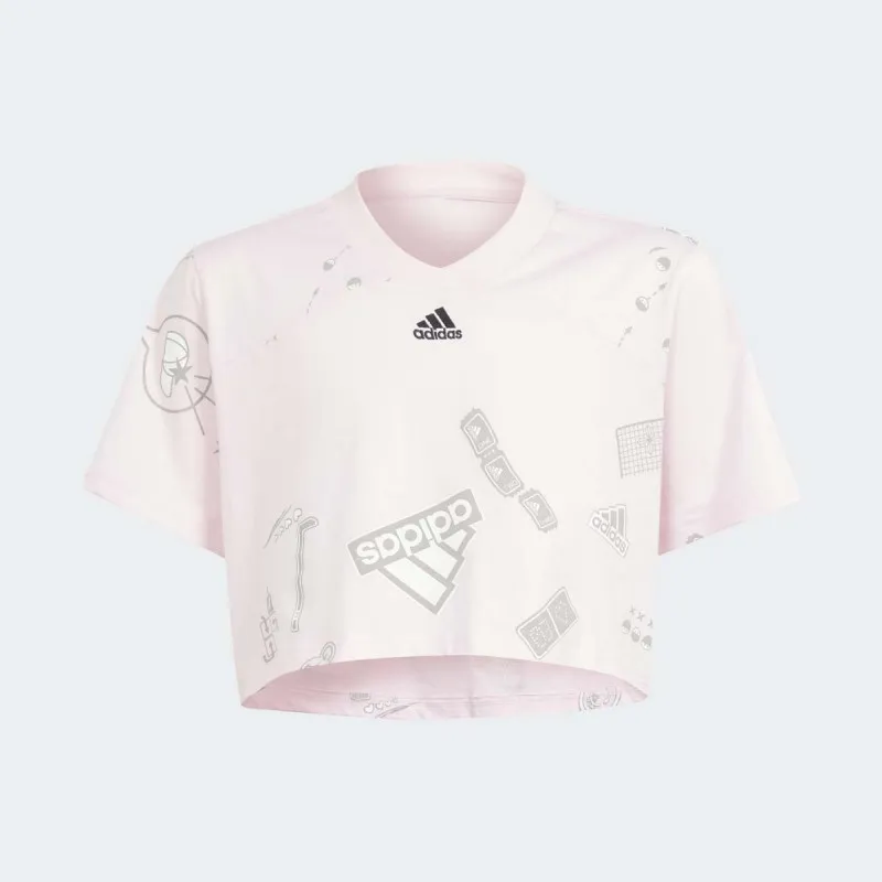 MAJICA ADIDAS JG  BLUV CR T GP