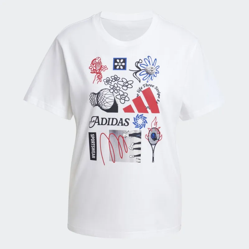 MAJICA ADIDAS W C PHOTO TEE 2 W