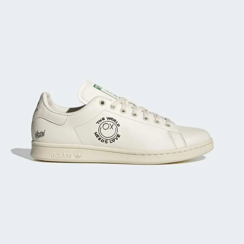 PATIKE ADIDAS ANDRE SARAIVA X STAN SMITH THE WORLD NEEDS LOVE U