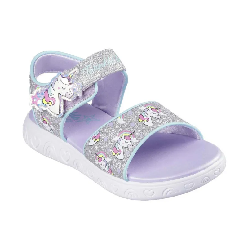 SANDALE SKECHERS RAINBOW SHINES - SUN