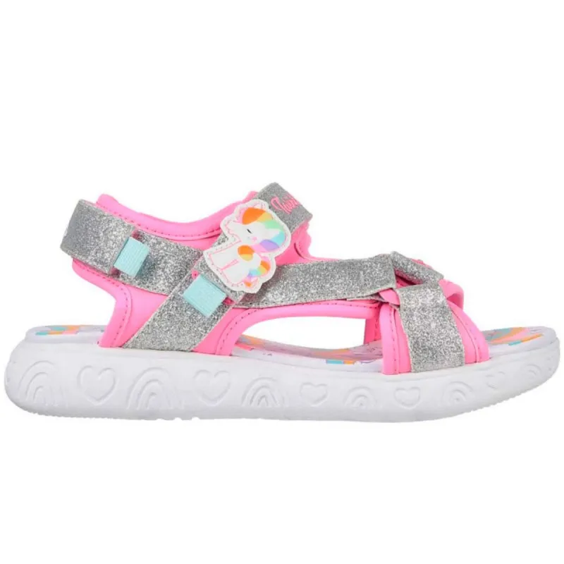 SANDALE SKECHERS RAINBOW SHINES-UNICO