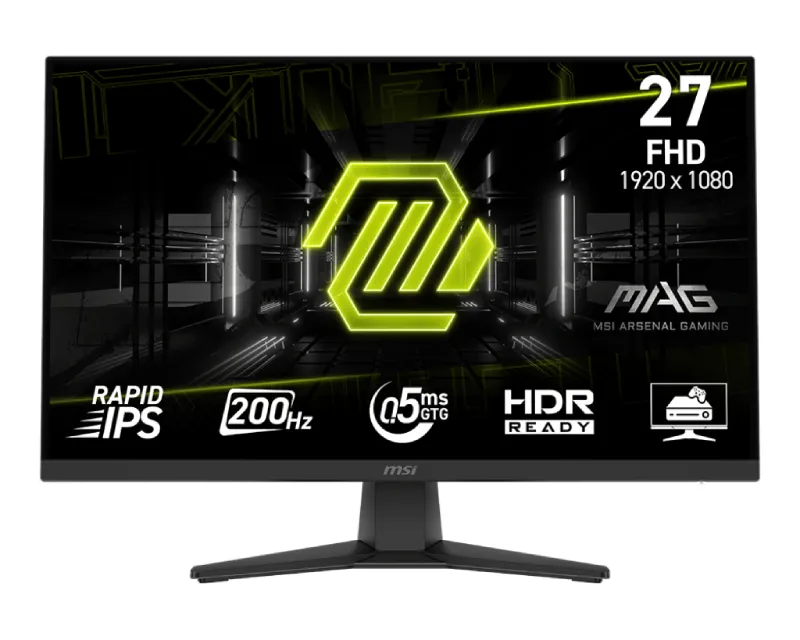 27 inča MAG 272F FHD 1920x1080 Rapid IPS 200 Hz HDR Ready gaming monitor 
