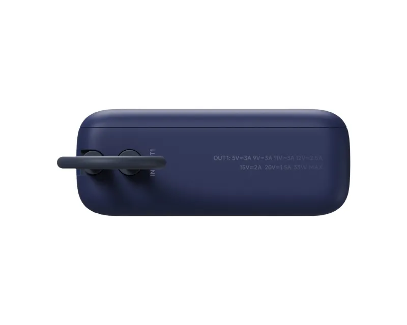 33W Power Bank 10000mAh (Integrated Cable) Ice Blue (BHR9341GL) 
