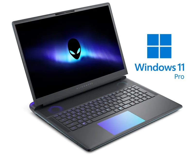 Alienware 18 Area-51 18 inch QHD+ 300Hz 500nits Core Ultra 9 275HX 64GB 2TB SSD GeForce RTX 5090 24GB RGB Backlit Win11Pro gaming laptop 
