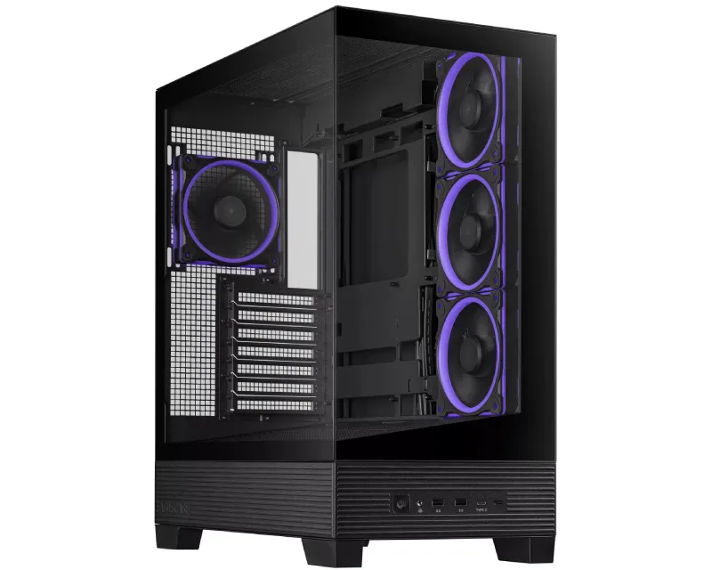 ASUS A31 PLUS TG ARGB BLACK ATX kućište crno
