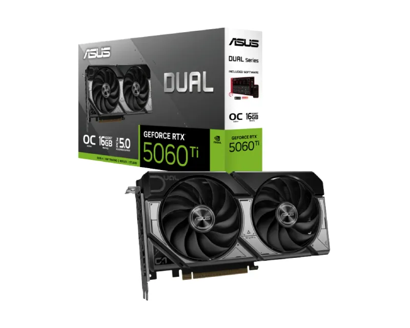 ASUS nVidia GeForce RTX 5060 Ti 16GB DUAL-RTX5060TI-O16G grafička karta