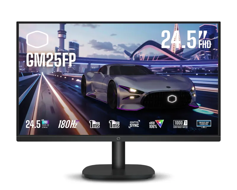 COOLER MASTER 24.5 inča GM25FP FHD 1920x1080 IPS 180 Hz gaming monitor (CMI-GM25FP-EK)