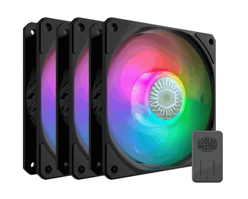 COOLER MASTER SickleFlow Edge 120 ARGB set 3 ventilatora i kontroler (MFX-B2DN-253P2-R2)