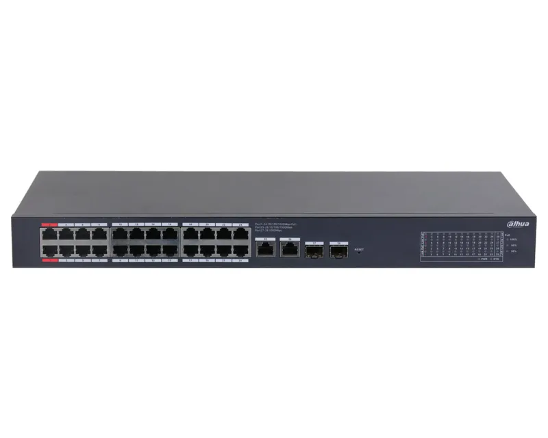 DAHUA CS4228-24GT-240 28-Port Cloud Managed Desktop Gigabit Switch with 24-Port PoE