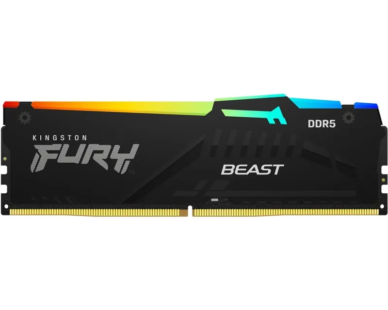 DIMM DDR5 64GB (2x32GB kit) 6000MT/s KF560C36BBE2AK2-64 FURY Beast RGB EXPO 