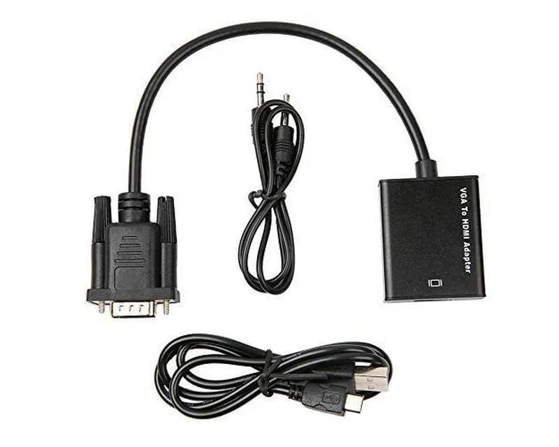 FAST ASIA Adapter-konvertor HDMI na VGA+Micro+Audio (m/ž)