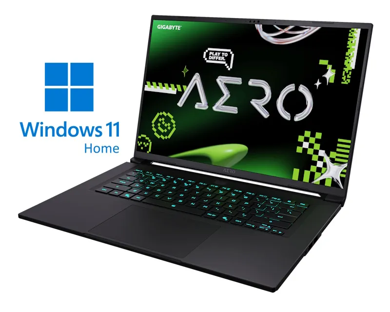 GIGABYTE AERO X16 1VH 16 inch QHD+ 165Hz 300nits AMD Ryzen AI 7 350 16GB 1TB SSD GeForce RTX 5060 8GB Backlit Win11Home laptop